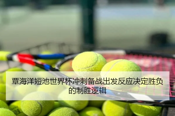 覃海洋短池世界杯冲刺备战出发反应决定胜负的制胜逻辑